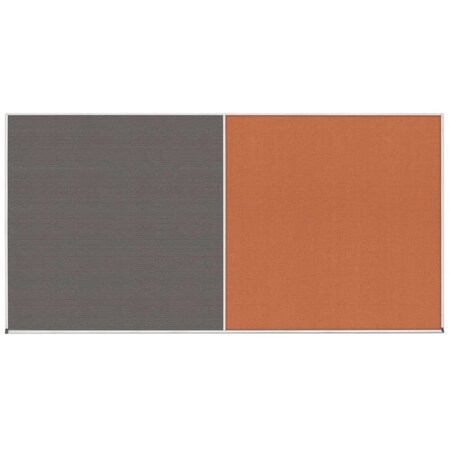 United Visual Products Enclosed Corkboard, 1 Door, 48"x36", 4" Fra, UV3416-GOLD-CORK UV3416-GOLD-CORK